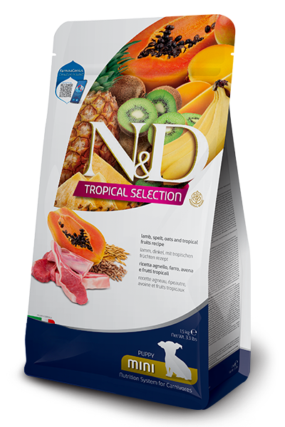 Farmina N&D TROPICAL Lamb, Spelt & Oats PUPPY Mini