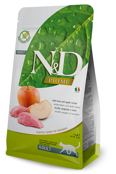 Farmina N&D Feline PRIME Boar & Apple Adult