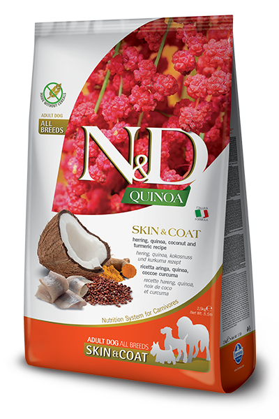 Farmina N&D Canine QUINOA SKIN/COAT Herring Mini