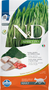 Farmina N&D Feline Spirulina Herring & Wolfberry Adult