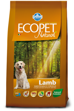ECOPET Natural Adult Lamb Medium