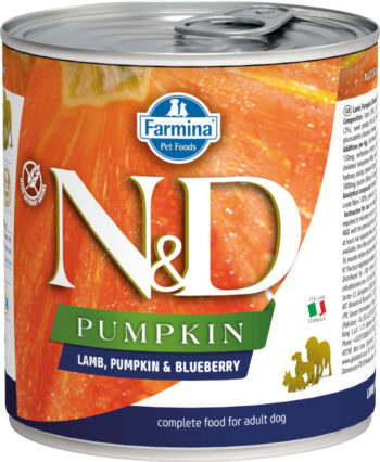 FARMINA N&D Canine PUMPKIN Lamb, Pumpkin & Blueberry PUPPY