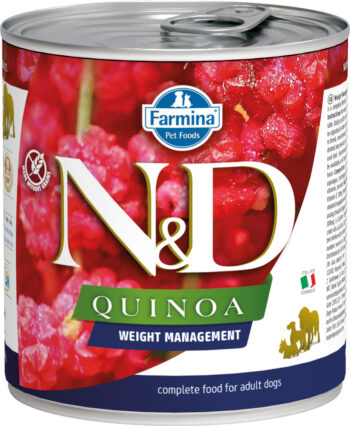 Farmina N&D Canine QUINOA WEIGHT MANAGEMENT Lamb