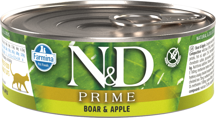 Farmina N&D Feline PRIME Boar & Apple