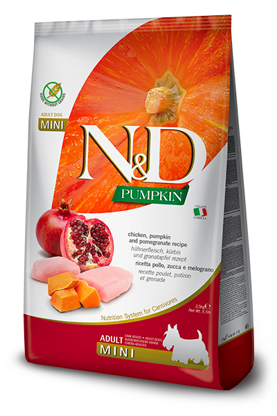 Farmina N&D Canine PUMPKIN Chicken & Pomegranate Adult Mini