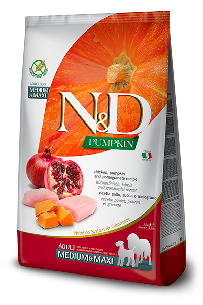 Farmina N&D Canine PUMPKIN Chicken & Pomegranate Adult Med /Max