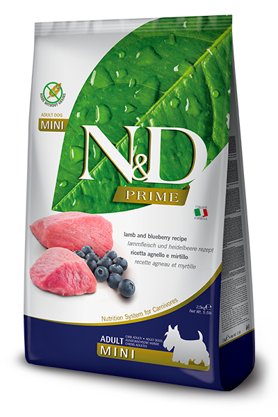 Farmina N&D Canine Prime Lamb & Blueberry Adult Mini