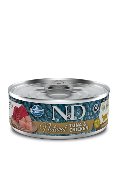 Farmina N&D NATURAL Cat Tuna/Chicken