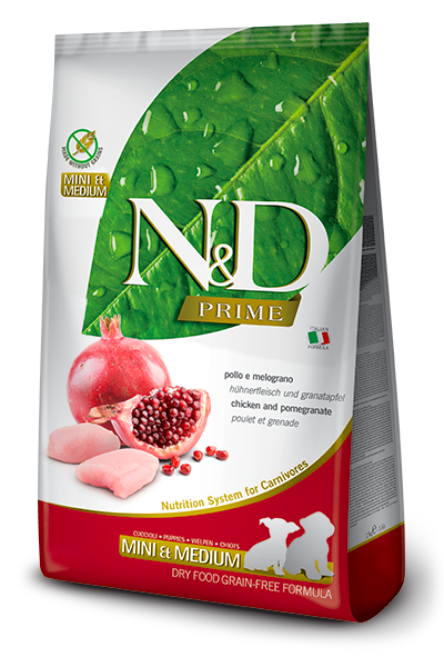 Farmina N&D PRIME Chicken & Pomegranate PUPPY Med/Max